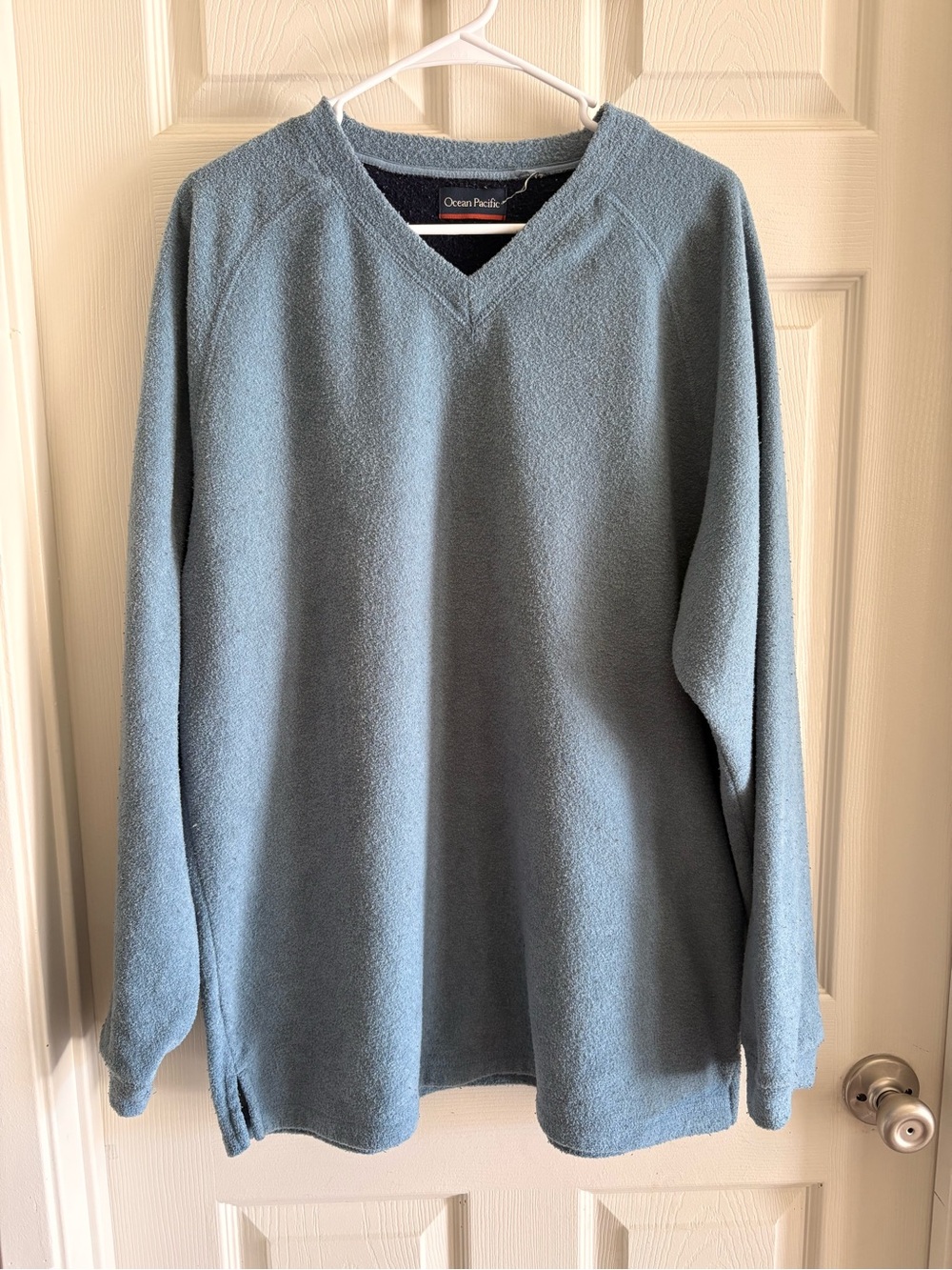 Ocean Pacific Dusty Blue V-Neck Pullover